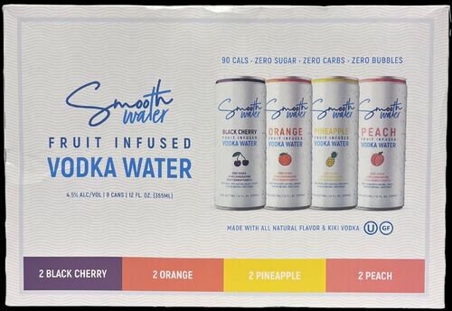 Smooth Water Variety Pack #2 Vodka Water