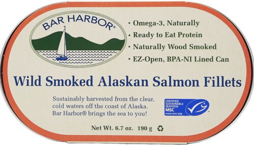 Bar Harbor Wild Smoked Salmon Fillets