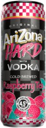Arizona HARD With Vodka Cold Brewed Raspberry Tea