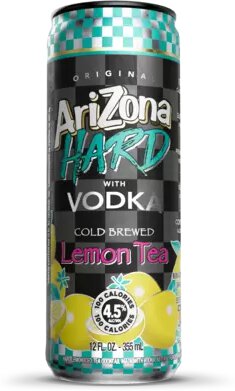 Arizona HARD With Vodka Cold Brewed Lemon Tea