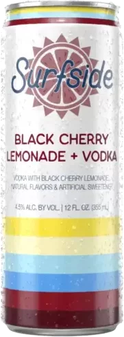 Surfside Black Cherry Lemonade + Vodka