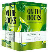 On The Rocks Sparkling Lime Margarita Cocktails