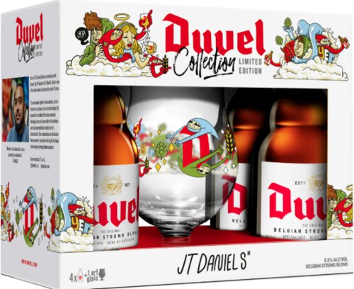 Duvel Ale Gift Set with Glass