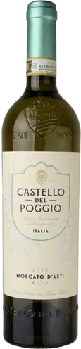Castello Del Poggio Moscato D'Asti DOCG 750ml, Italy Piedmont