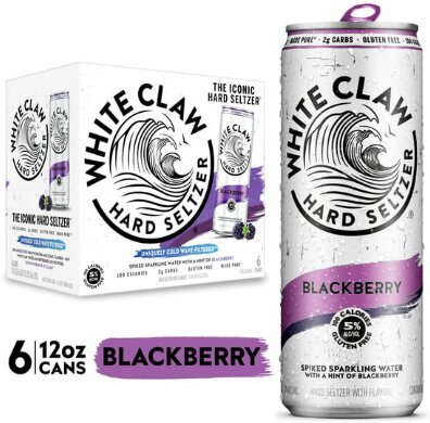 White Claw Hard Seltzer Blackberry