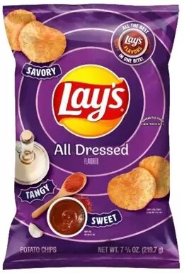 Lay's All Dressed Potato Chips
