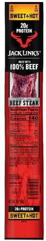 Jack Link’s Sweet and Hot Beef Steak