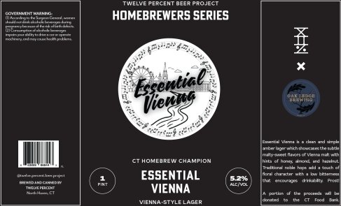 Twelve Percent Homebrew Series Essential Vienna Lager