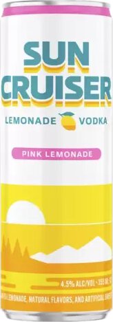 Sun Cruiser Pink Lemonade & Vodka