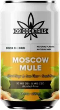D9 Cocktails Moscow Mule 10MG THC  5MG CBD