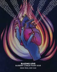 Blaze Brewing Co Blazing Love Blueberry Cobbler Pastry Sour