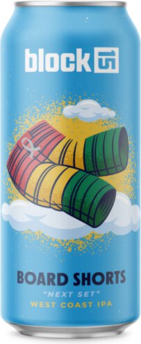 Block 15 Board Shorts West Coast IPA