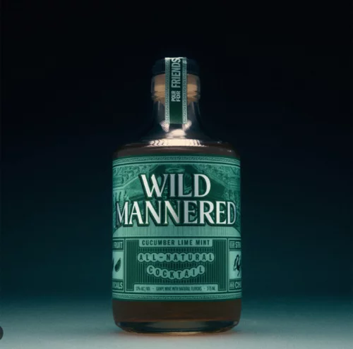 Wild Mannered Soju Cocktail Cucumber Lime Mint