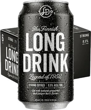 Long Drink Cocktail Strong Citrus