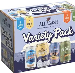 ALLAGASH VARIETY 12 PACK CANS