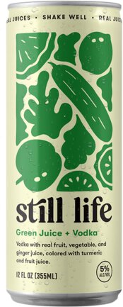 Still Life Green Juice Vodka