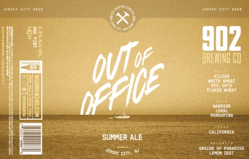 902 Brewing Out Of Office Summer Ale