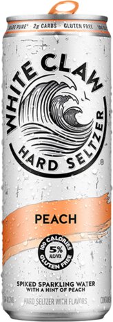 White Claw Hard Seltzer Peach