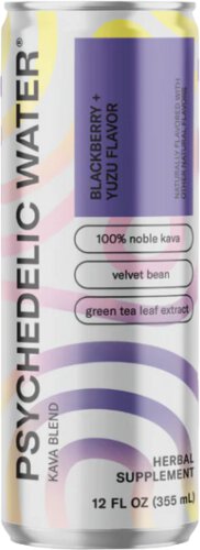 Psychedelic Water Blackberry Yuzu Sparkling Kava