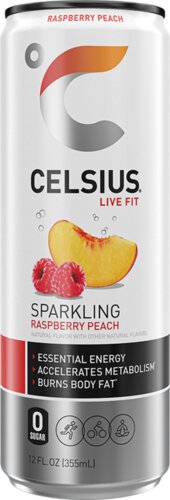 Celsius Sparkling Raspberry Peach Functional Essential