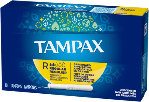Tampax Regular Tampons Unscented Ct