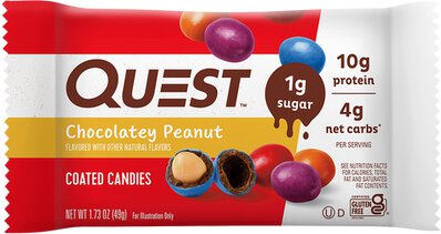 Quest Chocolatey Peanut Coated Candies Bag