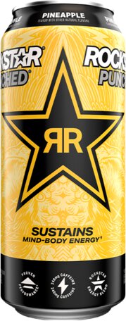 Rockstar Punched Pineapple Flavor Energy Drink