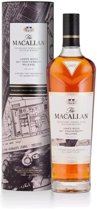 Macallan James Bond 60th Anniv Decade 3