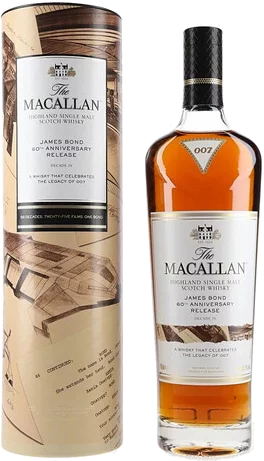 Macallan James Bond 60th Anniv Decade 4