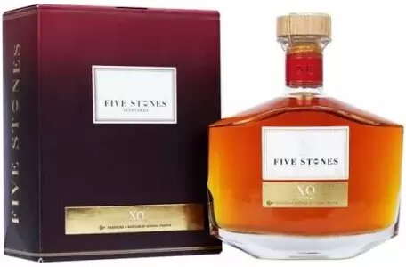 Five Stones Xo Cognac Kosher For Passover Produced By Bache Gabrielsen
