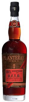 Planteray Overproof Oftd Old Fashioned Traditional Dark Rum