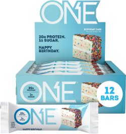 One Bar Birthday Cake 20g Protein