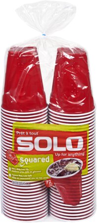 Solo Squared Plastic Cup