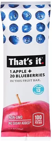 Thats It Bar Health Apple Blue