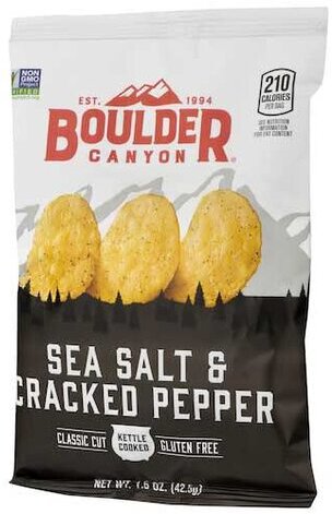 Boulder Sea Salt Blk Pepper Potato Chips
