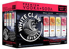 White Claw Vodka Soda Variety 8pk