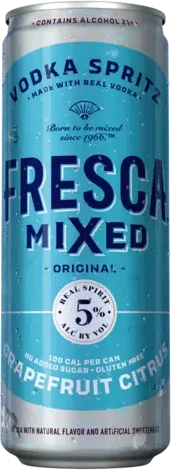 Fresca Mixed Grapefruit Citrus Vodka Spritz