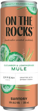 On The Rocks Cucumber Lemongrass Mule
