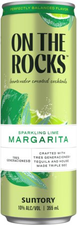 On The Rocks Sparkling Lime Margarita