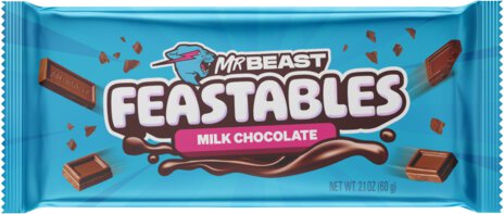 Mr Beast Feastables Milk Chocolate Bar