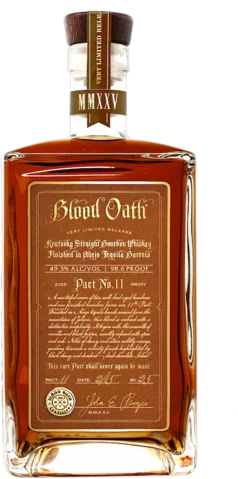 Blood Oath Bourbon Pact No. 11 2025 Release