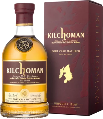 Kilchoman Port Cask Matured Single Malt Scotch 2024 Edition