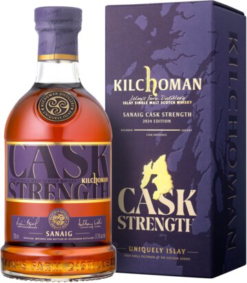 Kilchoman Sanaig Cask Strength 2024 Single Malt Scotch
