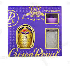 Crown Royal Fine De Luxe Blended Canadian Whisky W Gift Set