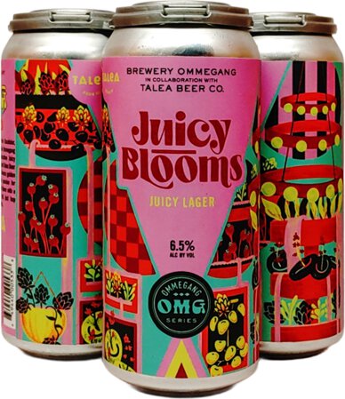 Ommegang Brewing Collab with Talea Brewing Juciy Blooms Juicy Lager