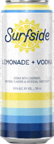 Surfside Lemonade + Vodka Can
