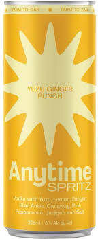 Anytime Spritz Yuzu Ginger Punch