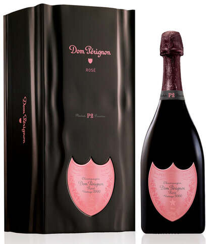 Dom Pérignon Brut Rose P2 Plénitude Deuxieme 2000 With Gift Box Champagne