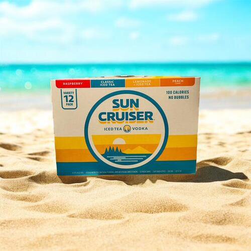 Sun Cruiser Iced Tea Vodka Variety 12 Pack