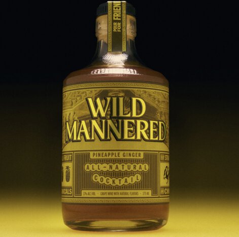 Wild Mannered Pineapple Ginger Cocktail 375ml